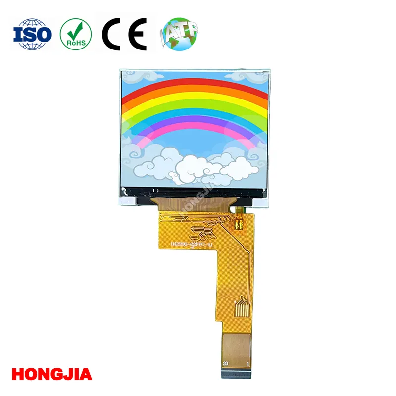 Écran LCD tft 2,3 pouces 480x360 RVB 16BIT JD9161C