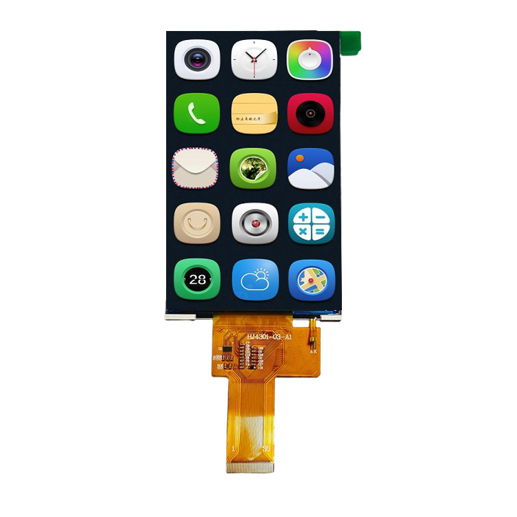 Écran vertical TFT de 4,3 pouces avec écran flip, résolution 480 * 800, interface MCU