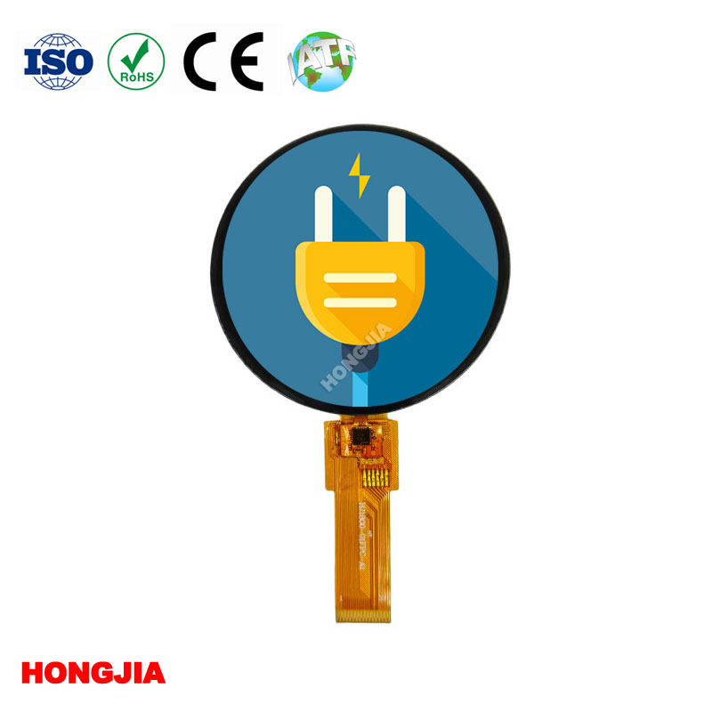 Écran rond de 1,8 pouces avec une résolution de 360*360 et prise en charge des interfaces SPI/MCU/QSPI/MIPI
