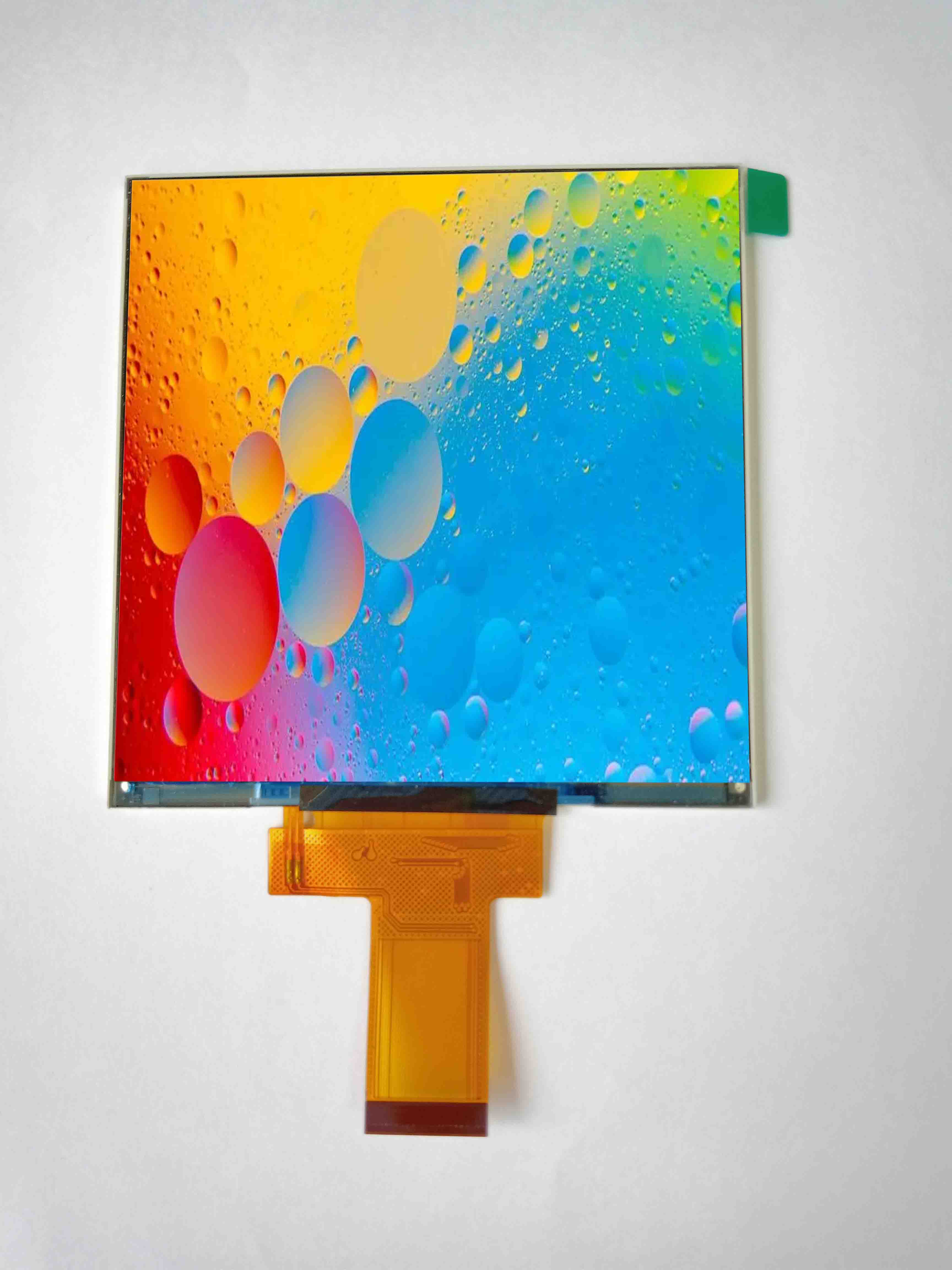 Écran LCD carré de 3,92 pouces avec résolution 320 x 320, prend en charge les interfaces MCU/SPI, adapté aux microcontrôleurs