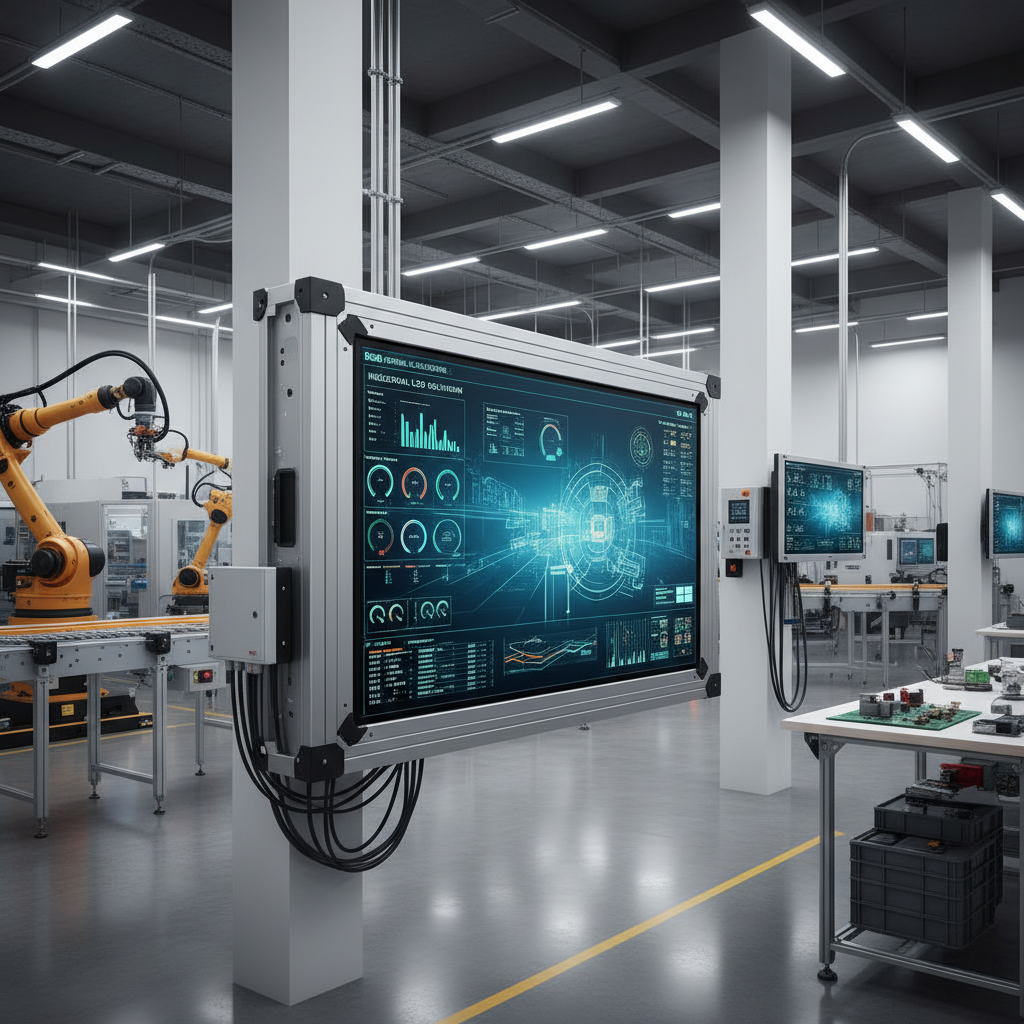 Solutions d'affichage à cristaux liquides hautes performances pour les industries européennes