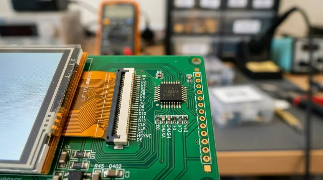 Guide ultime de l'écran LCD TFT 2,3 pouces : conformité IoT 2026 et intégration JD9161C en Chine