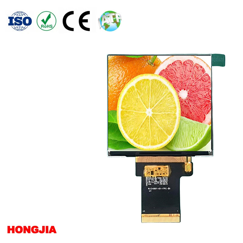 Écran LCD carré haute résolution de 3,4 pouces (540 x 540) avec technologie tactile intégrée désormais disponible