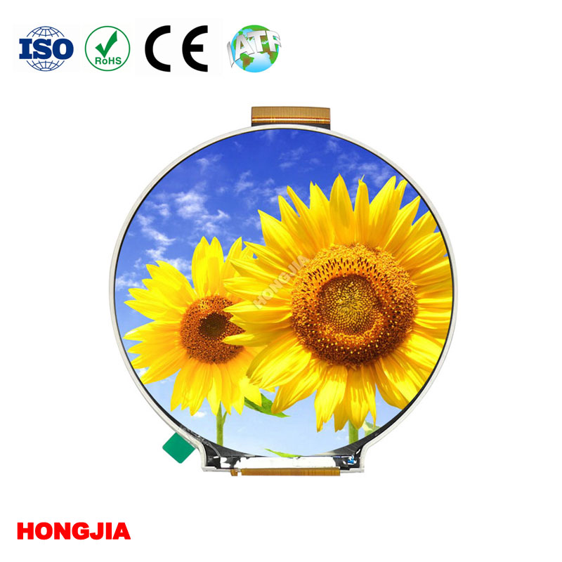 LCD rond de 4,0 pouces